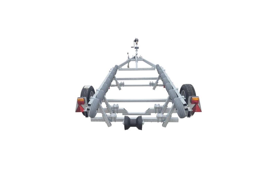 Båtvagn motorbåtar med stegskrov 4,9-6,2m 1250kg