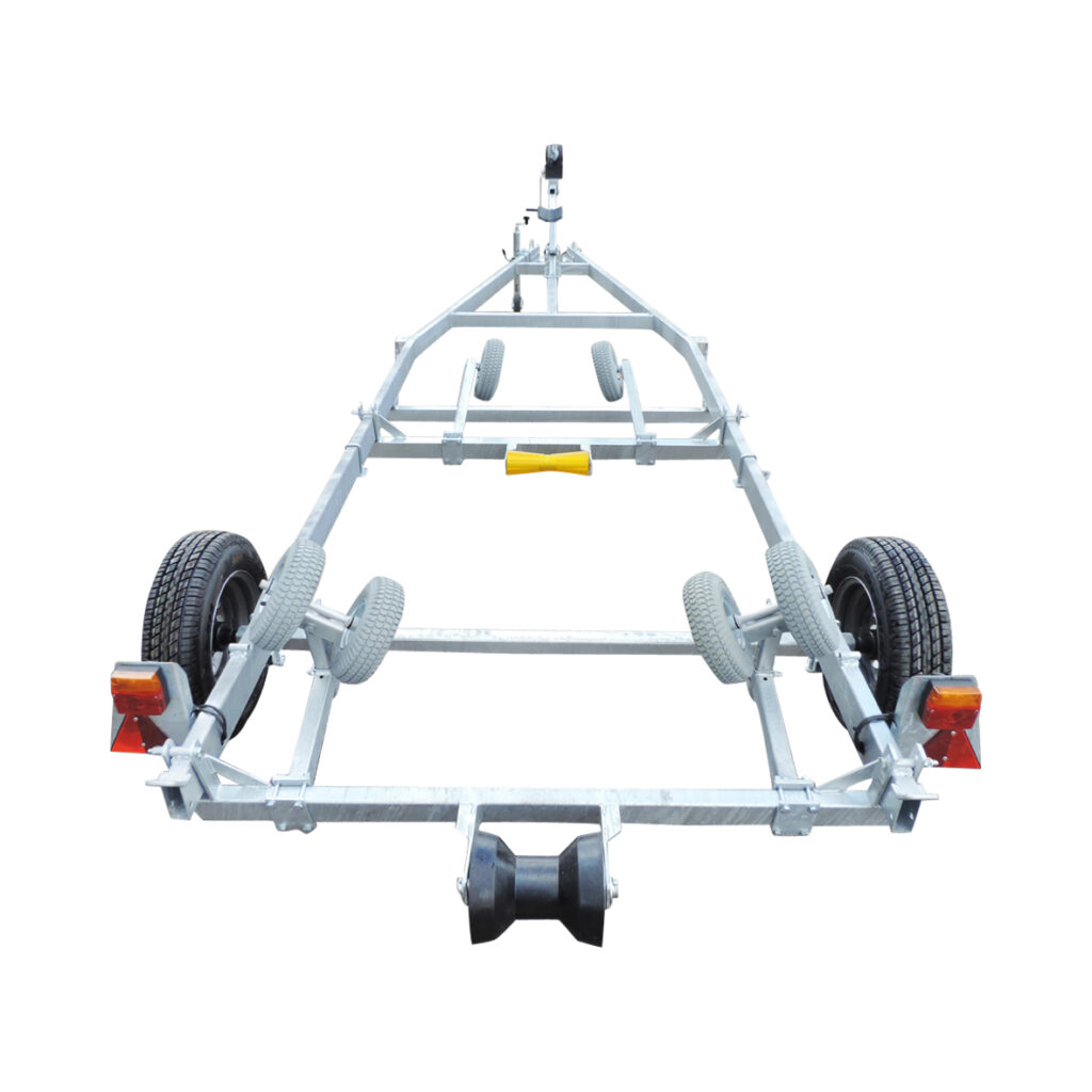 Båtvagn motorbåtar med V-skrov 4,9-6,2m 1250kg