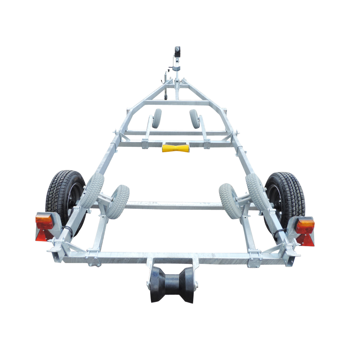 Båtvagn motorbåtar med V-skrov 4,9-6,2m 1250kg - Bild 1