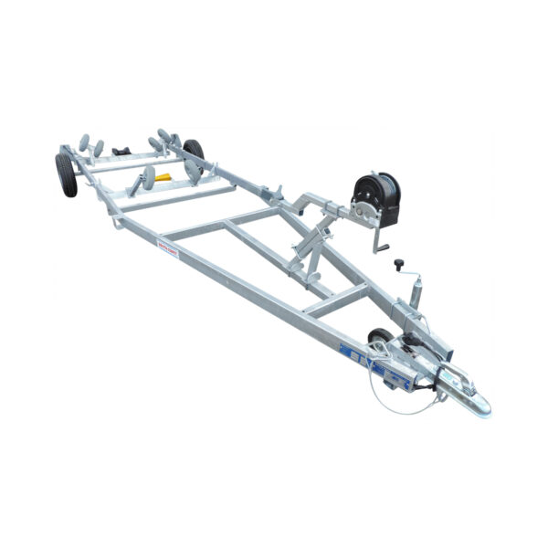 Båtvagn motorbåtar med V-skrov 4,9-6,2m 1250kg