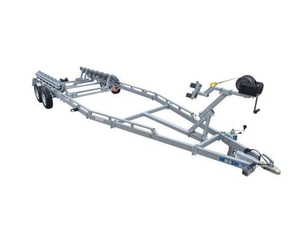 Båtvagn för motorbåtar med stegskrov  5,5-7,2m  2000kg