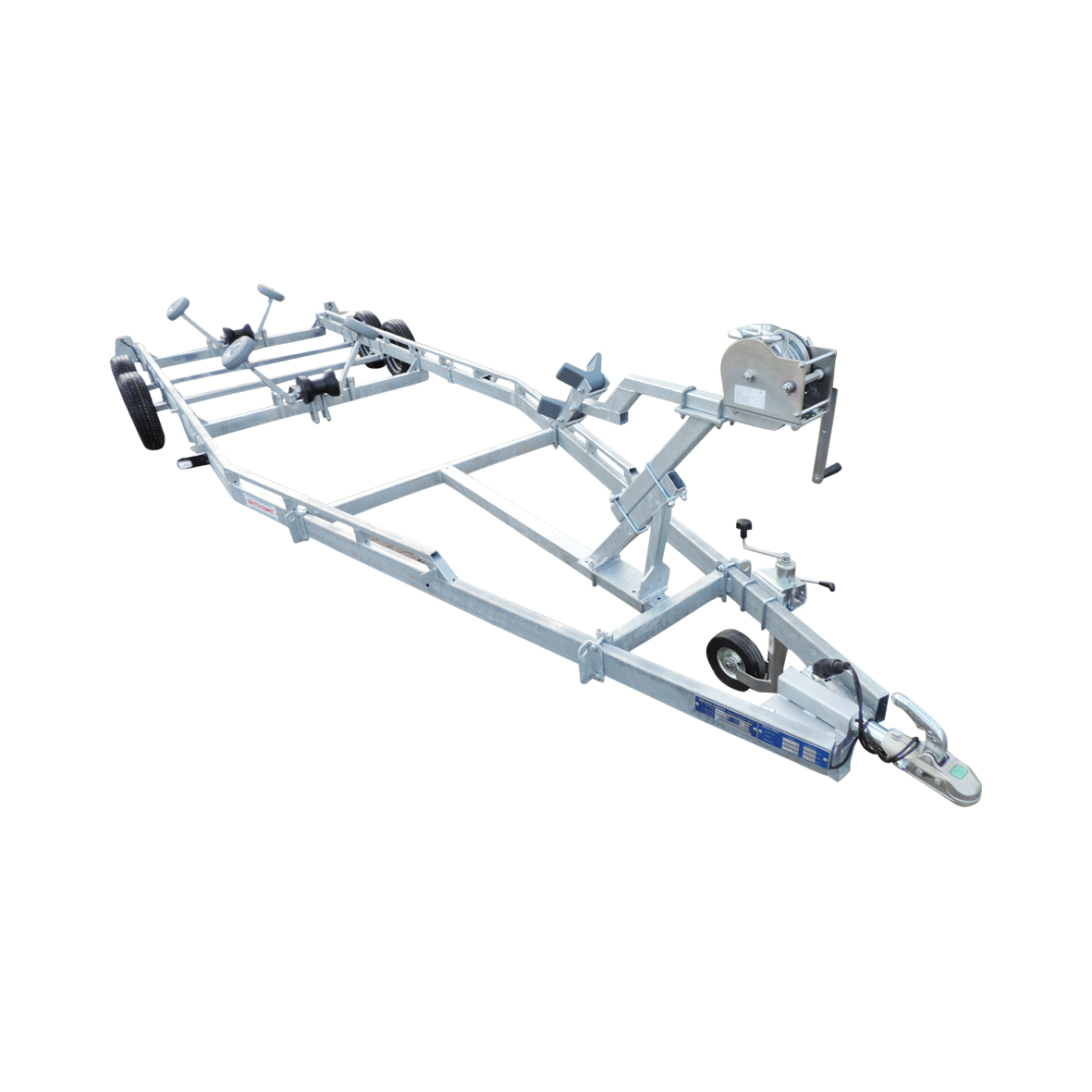 Båtvagn för motorbåtar med V-format skrov  5,5-7,2m & 2000kg - Bild 4