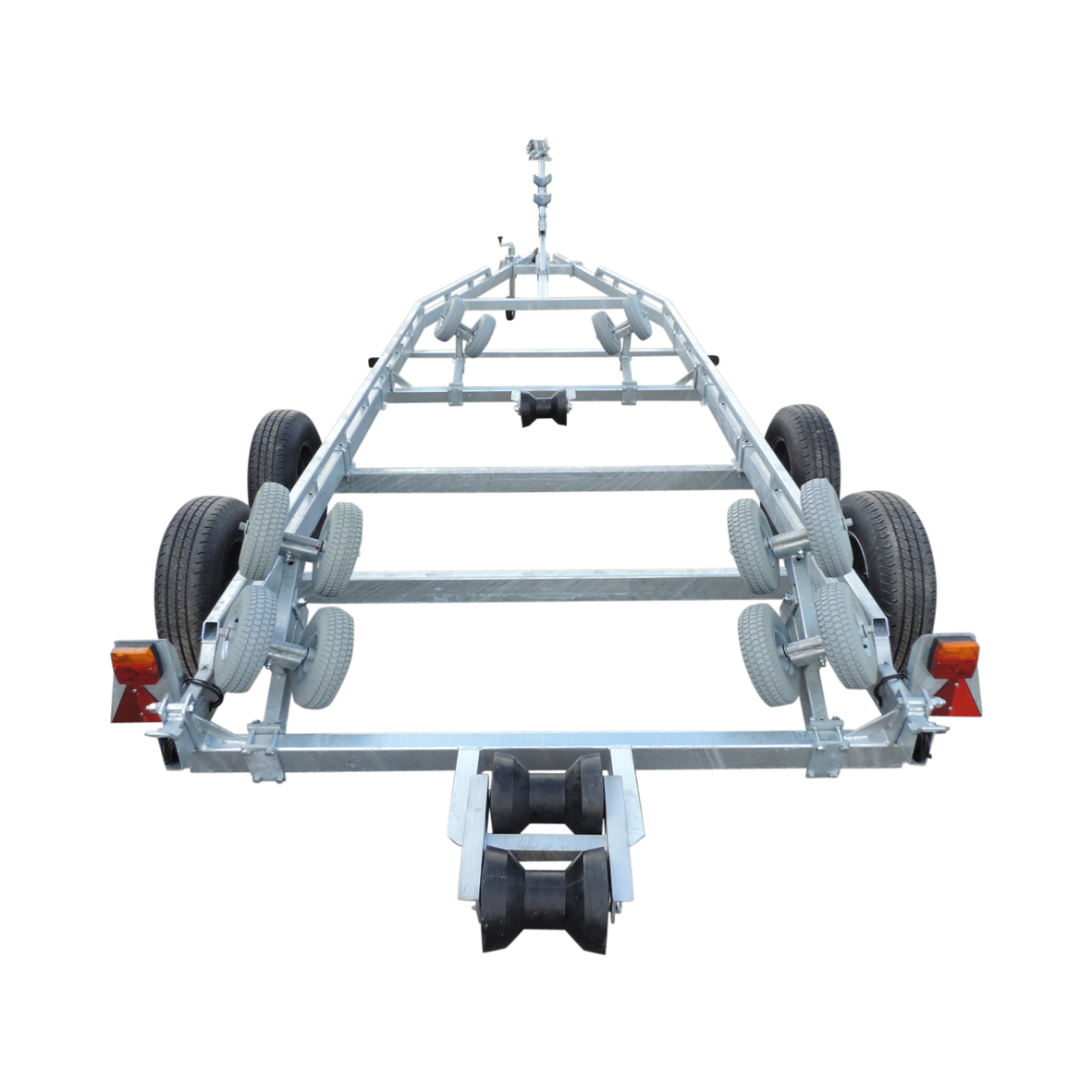 Båtvagn motorbåtar med V-skrov 5,9-7,6m & 3000kg - Bild 1