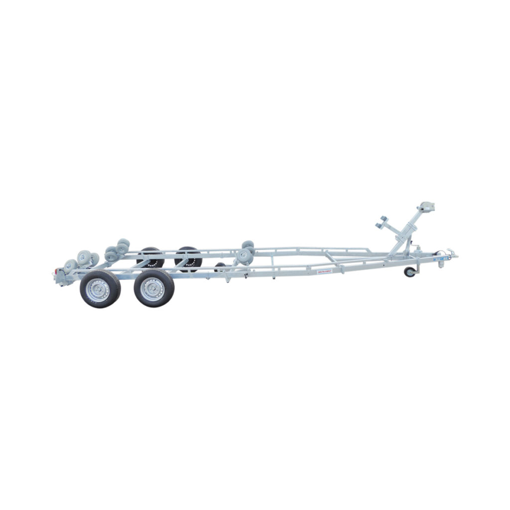 Båtvagn motorbåtar med V-skrov 5,9-7,6m & 3000kg