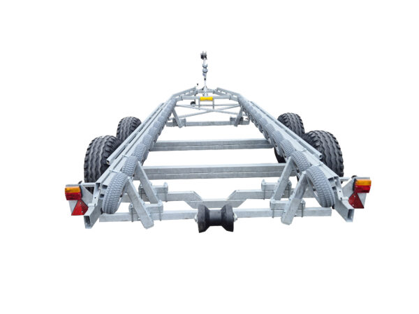 Båtvagn motorbåtar med V-skrov  7,2-9,8m & 4000kg