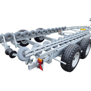 Båtvagn motorbåtar med V-skrov  7,2-9,8m & 4000kg - Bild 1