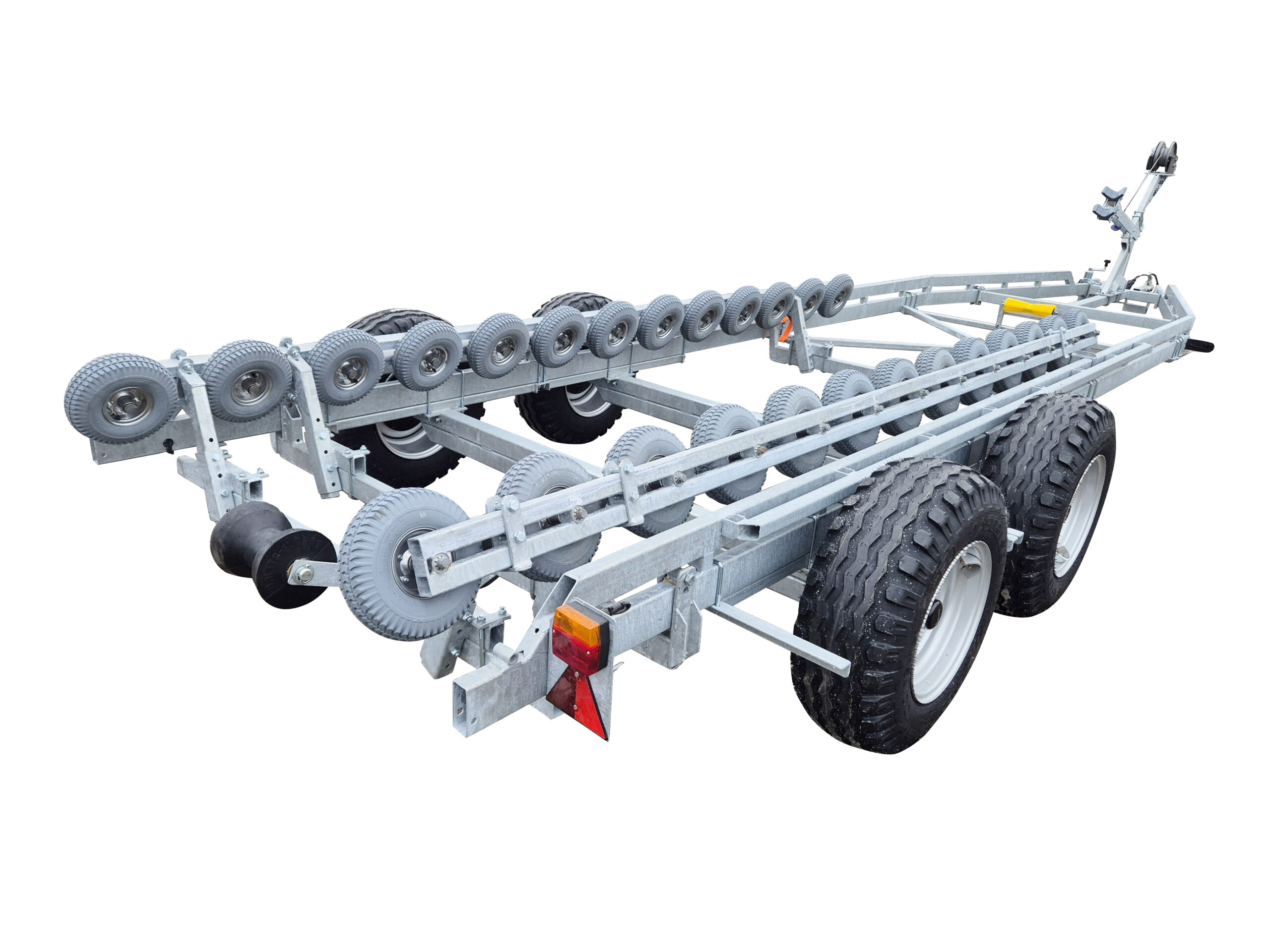 Båtvagn motorbåtar med V-skrov  7,2-9,8m & 4000kg - Bild 1