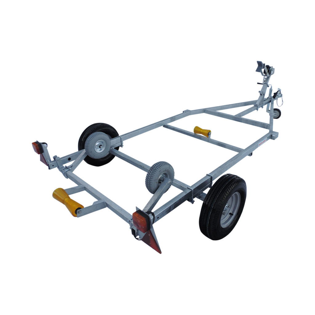 Båtvagn för vattenskoter max 500kg 1-4 sits