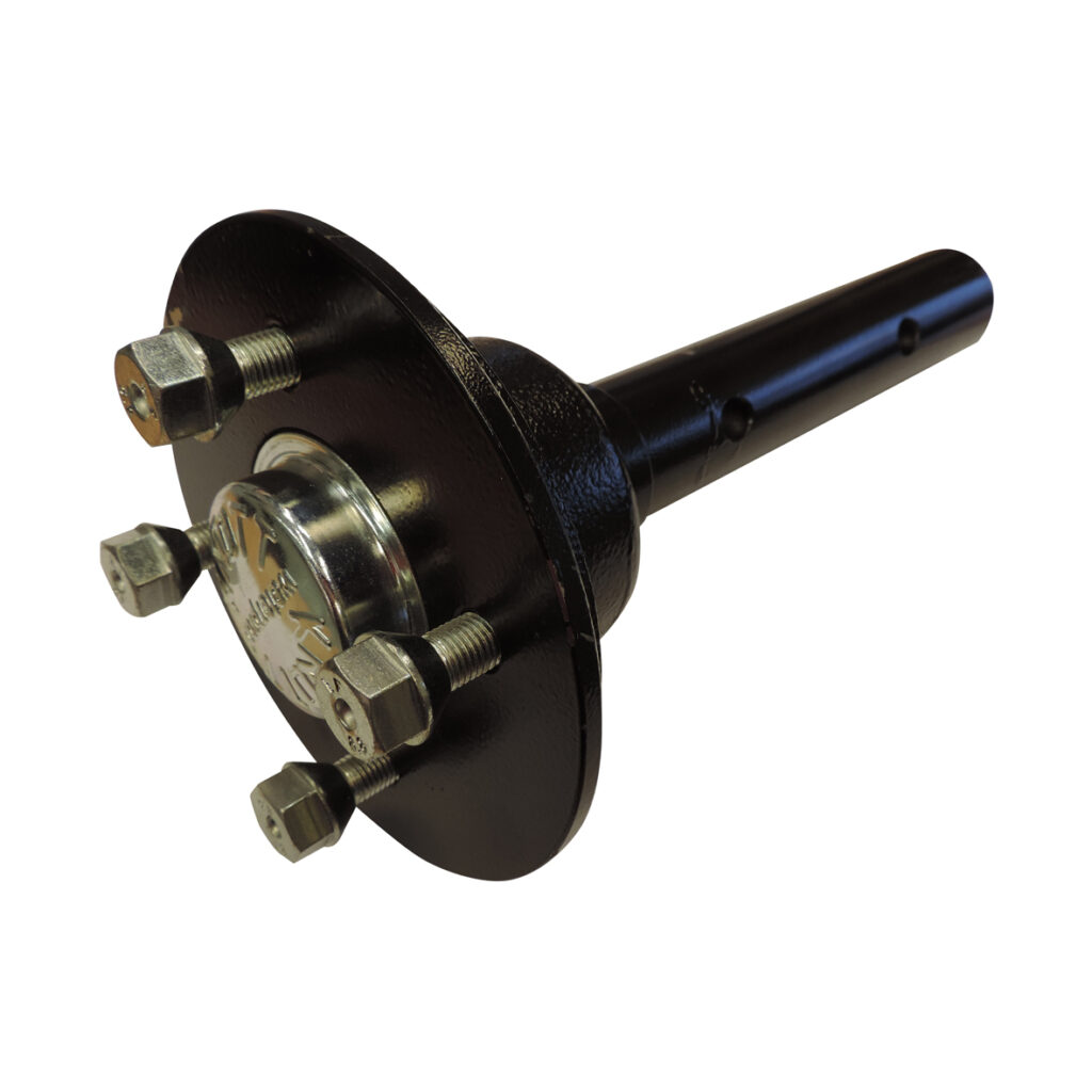 Obromsat nav 675kg KNOTT (rund Ø 40mm) 4B-100mm V-tät