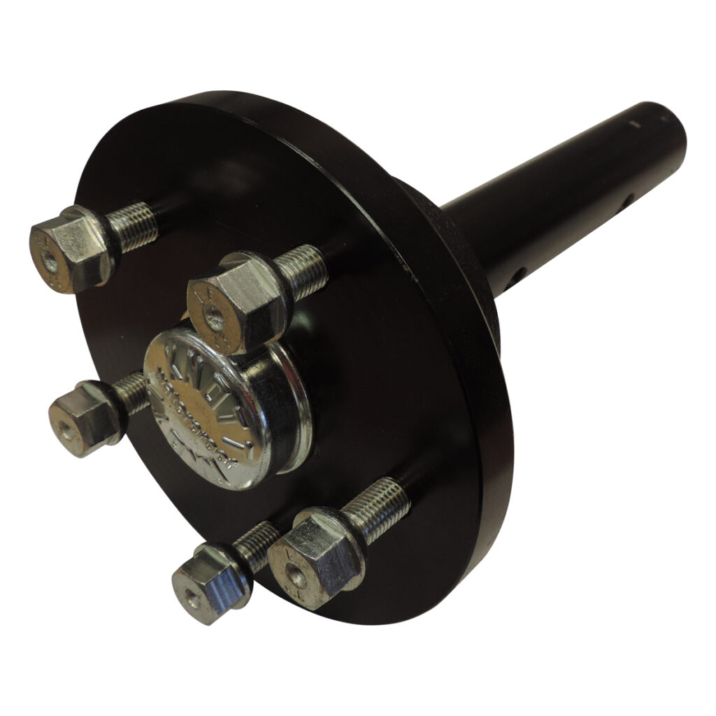 Obromsat nav 900kg KNOTT (rund Ø 40mm) 5B-112mm V-tät 12mm