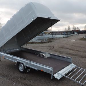 Skotersläp 4x1,95m 1350kg - Bild 2