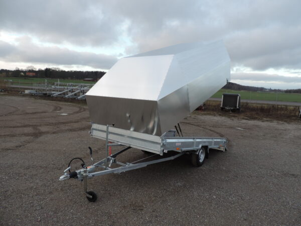Skotersläp 4,5x1,95m 1350kg