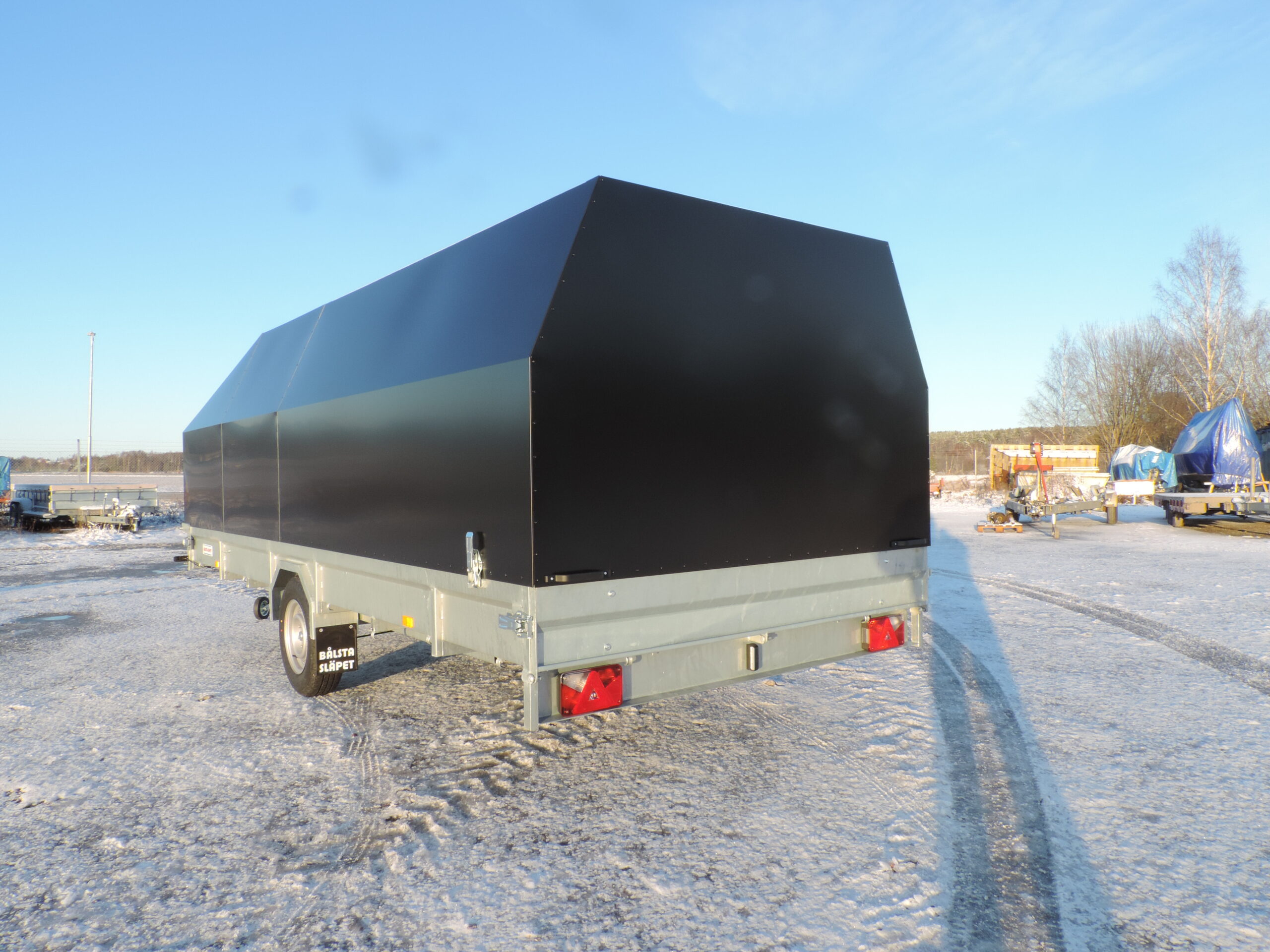 Skotersläp 5x1,95m 1500kg - Bild 2