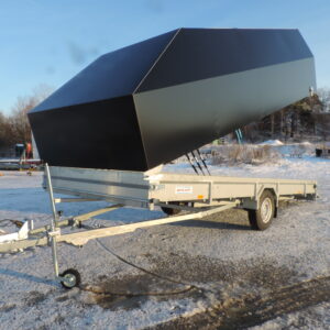 Skotersläp 5x1,95m 1500kg - Bild 5