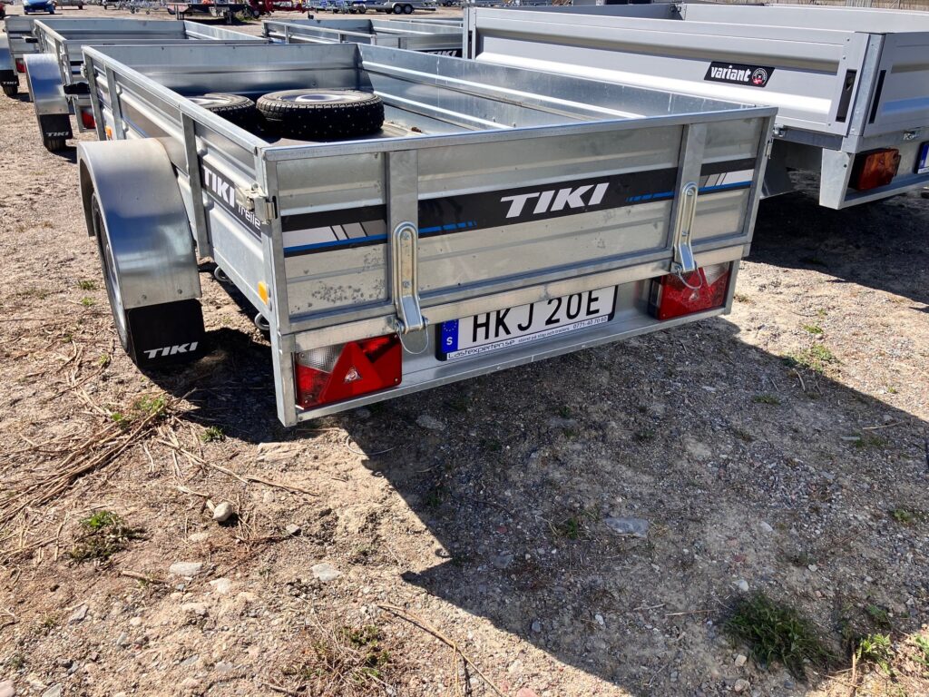 Begagnat 1-axlat flaksläp 2024 HKJ20E,  +V-hjul