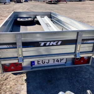 Begagnat 1-axlat flaksläp 2024 EGJ14P, V-hjul - Bild 3