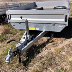 Begagnat 2-axlat flaksläp JAJ55L, V-hjul - Bild 3