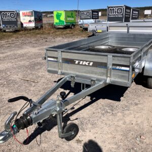 Begagnat 1-axlat flaksläp 2024 WFJ74R, V-hjul - Bild 2
