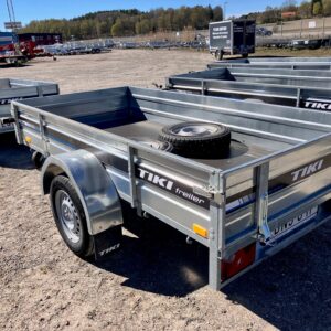 Begagnat 1-axlat flaksläp 2024 BNJ01P, V-hjul